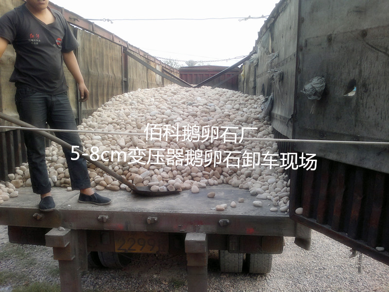 鋪路鵝卵石能用5-8cm公分的嗎？